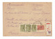 RUSSIE - LR LENINGRAD POUR PARIS 26/9/1934 + MARQUE AU DOS "ENDOMMAGE PLIS SALEMENT COLLES" - Briefe U. Dokumente