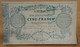 Le Mans (72) 5 Francs Chambre De Commerce Du Mans, Bon Divisionnaire 01/11/1871 ANNULE En Bleu - Chambre De Commerce