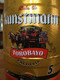 KUNSTMAN TOROBAYO BEER CERVEZA GALLON 5 LITER EMPTY CAN CHILE GALLON - Cannettes