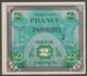 1944. FRANCE. Banknote France 2 Francs Allied Military Currency - Flag - 1944 Serial 2. Beautiful Quality.... - JF515975 - Ohne Zuordnung