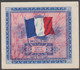 1944. FRANCE. Banknote France 2 Francs Allied Military Currency - Flag - 1944 Serial 2. Beautiful Quality.... - JF515975 - Ohne Zuordnung