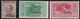 1912/1932 3 Valori Sass. N. 6-19-22 MNH** Cv 152.5 - Aegean (Patmo)