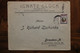 1917 Bulgarien Cover Air Mail Bulgaria Vrana Overprinted Surcharge Dresden - Briefe U. Dokumente