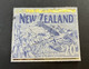 (stamp 8-10-2022) Used NEW ZEALAND - Nouvelle Zélande - $ 20.00 Stamp (high Values) - Usados
