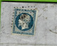 JUDAICA 1855 De Colmar « Simon Sée » Négociant Pour De Rothschild Frères Paris LETTRE SIGN.TEXTE INTERESSANT V.HISTORIQU - 1800 – 1899