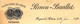 1891 FAIENCE FAIENCERIE EN GROS RENOU BARILLET à Nognet Le Rotrou Eure Et Loir Poteries Cristaux  LETTRE SIGN.V.HIST. - 1800 – 1899