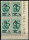 ITALY 1945 FRATELLI BANDIERA C.25 SOPRASTAMPA PRIVATA PROPAGANDISTICA S.S.T. - Local And Autonomous Issues