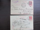 Mooi Lot Van 6 Postkaarten - Postcards 1871-1909