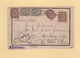 Vathy - Samos - 1904 - Destination Allemagne Via Smyrne - Type Blanc - Rare - Lettres & Documents