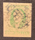 1867 VERY RARE GOTHIC "MEXICO" OVERPRINT 8R GREEN, Sc. 41 4000 USD VF Used Cert Pascal Scheller (Mexique Yvert 38 RRR ! - Mexique