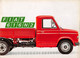 011761 "FIAT 616 N2 - AUTOCARRO LEGGERO CASSONATO" VOLANTINO PUBBL. ILLUSTR. ORIG. - Trucks