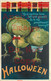 258509-Halloween, IAP No 978-1, Ellen Clapsaddle, Cabbage Head Faces - Halloween