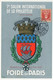 FRANCE - Carte Maximum - 10F + 10F Blason De Paris - 7eme Salon De La Philatélie - Foire De Paris 10/5/151 (retard) - 1950-1959