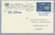 UNITED NATIONS - AIR LETTER 1954 > ASBACH/DE / 4-15 - Airmail