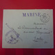 LETTRE MARINE ADGE POUR TOULON LE COMMANDANT DU CUIRASSEE VERGNIAUD CACHET MILITAIRE - Brieven En Documenten