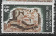 Upper Volta Mnh ** 8 Euros 1965 (two Scans) Tiger Crocodile - Haute-Volta (1958-1984)