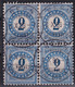Portomarke Zumst. 2 / Michel 2 - Typ 1 N Und K - Strafportzegels
