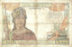 INDOCHINE FRANCAISE 5 PIASTRES YELLOWISH WOMAN  FRONT  WOMAN TEMPLE BACK ND(1936-39) SIGN.11 P55c F READ DESCRIPTION - Andere - Azië