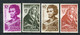 Sahara 1953. Edifil 104-07 X 2 ** MNH. - Sahara Español