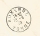 LETTRE, Suisse , ALLSCHWIL ,1939 , AUXERRE ,YONNE - Postmark Collection