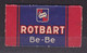 Razor Blades Old Vintage Cover Only Rotbart Be Be - Lames De Rasoir