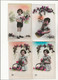 22-10-3044 Lot 8 Cartes Fantaisies Enfants Paniers De Fleurs Edition ABC - Collections, Lots & Series