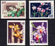1958 TAIWAN FLOWERS ORCHIDS (YVERT# 255-258) MH - Unused Stamps