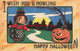 344849-Halloween, Bergman No 9086-2, Jack O Lantern Startles Dutch Boy - Halloween