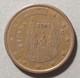 2003 - SPAGNA  - MONETA IN EURO - DEL VALORE DI 5 CENTESIMI - USATA - Spagna