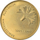 Monnaie, Slovénie, 5 Tolarjev, 1996, FDC, Nickel-brass, KM:32 - Slovénie