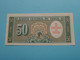 50 Cincuenta Pesos () Banco Central De CHILE ( C32-26 - 111224 ) ( For Grade See SCAN ) UNC ! - Cile