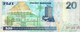 FIJI $20 BLUE QEII HEAD FRONT & BUILDING BACK ND(2002) P.107a UNC READ DESCRIPTION!! - Fidschi