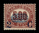 Regno - Vittorio Emanuele II - 1878 - 2 Cent Su 5 Lire Servizio (35) - Gomma Integra - Cert Diena (1250) - Altri & Non Classificati