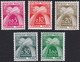 FRANCE, 1960, Timbres Taxes ( Yvert 90 Au 94 ) - 1960-.... Mint/hinged