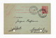 !!! LEVANT, ENTIER POSTAL POUR L'ALLEMAGNE, CACHET PERLE DE SAMSOUN DE 1911. 2 TROUS D'ARCHIVE - Cartas & Documentos