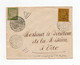 !!! NOUVELLE CALEDONIE, CACHET NEGATIF DE L'ILE DES PINS SUR LETTRE DE 1908 POR VAO TAXEE - Covers & Documents