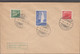 1940. ISLAND. 10 + 25 Aur Fish + 46 AUR GEYSIR On Rare FDC Cancelled First Day Of Issue REYKJAVIK -6. 1. 4... - JF524810 - Covers & Documents