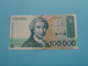 100 000 Dinara ( B8209897 ) Republika HVRATSKA 1993 ( For Grade, Please See Photo ) UNC ! - Kroatien