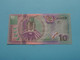 10 Gulden ( AM799283 ) Centrale Bank Van SURINAME - 1 Jan 2000 ( For Grade, Please See Photo ) UNC ! - Surinam