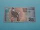 25 Gulden ( AP001068 ) Centrale Bank Van SURINAME - 1 Jan 2000 ( For Grade, Please See Photo ) UNC ! - Suriname