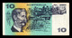 Australia 10 Dollars 1974-1991 Pick 45e T. 782 BC/MBC F/VF - 1974-94 Australia Reserve Bank (paper Notes)