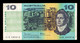 Australia 10 Dollars 1974-1991 Pick 45e T. 818 BC/MBC F/VF - 1974-94 Australia Reserve Bank