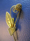 Bijou Fantaisie Ancien/ Fleur Stylisée , Type Brin De  Muguet/ Cuivreux/ Vers 1950-1960                Bij136 - Brooches