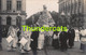 CPA CARTE DE PHOTO BRUXELLES NOTRE DAME DE LA PAIX 1921 FETE PROCESSION CORTEGE - Feesten En Evenementen