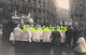 CPA CARTE DE PHOTO BRUXELLES NOTRE DAME DE LA PAIX 1921 FETE PROCESSION CORTEGE - Feesten En Evenementen
