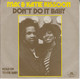 * 7" *  MAC & KATIE KISSOON _ DON'T DO IT BABY (Holland 1975) - Soul - R&B