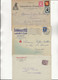 LOT DE 5 LETTRES A ENTETE PUBLICITAIRE - TB - - Covers & Documents