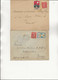 LOT DE 5 LETTRES DE 1927 A 1946 - TOUTES AVEC VIGNETTES  TIMBRES ANTI -TUBERCULEUX  OBLITERES - Tuberkulose-Serien