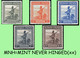 1942 ** RUANDA-URUNDI RU 134/136 MNH PALM TREES SET ( X 5 Stamps ) - Nuovi