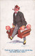 CPA Illustrateur Donald Mac Gill - Humour - Homme Fumant La Pipe Et Des Bébé Dans Des Sacs - Mc Gill, Donald